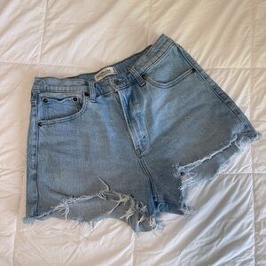 Abercrombie and Fitch 90s Relaxed Cutoff Shorts